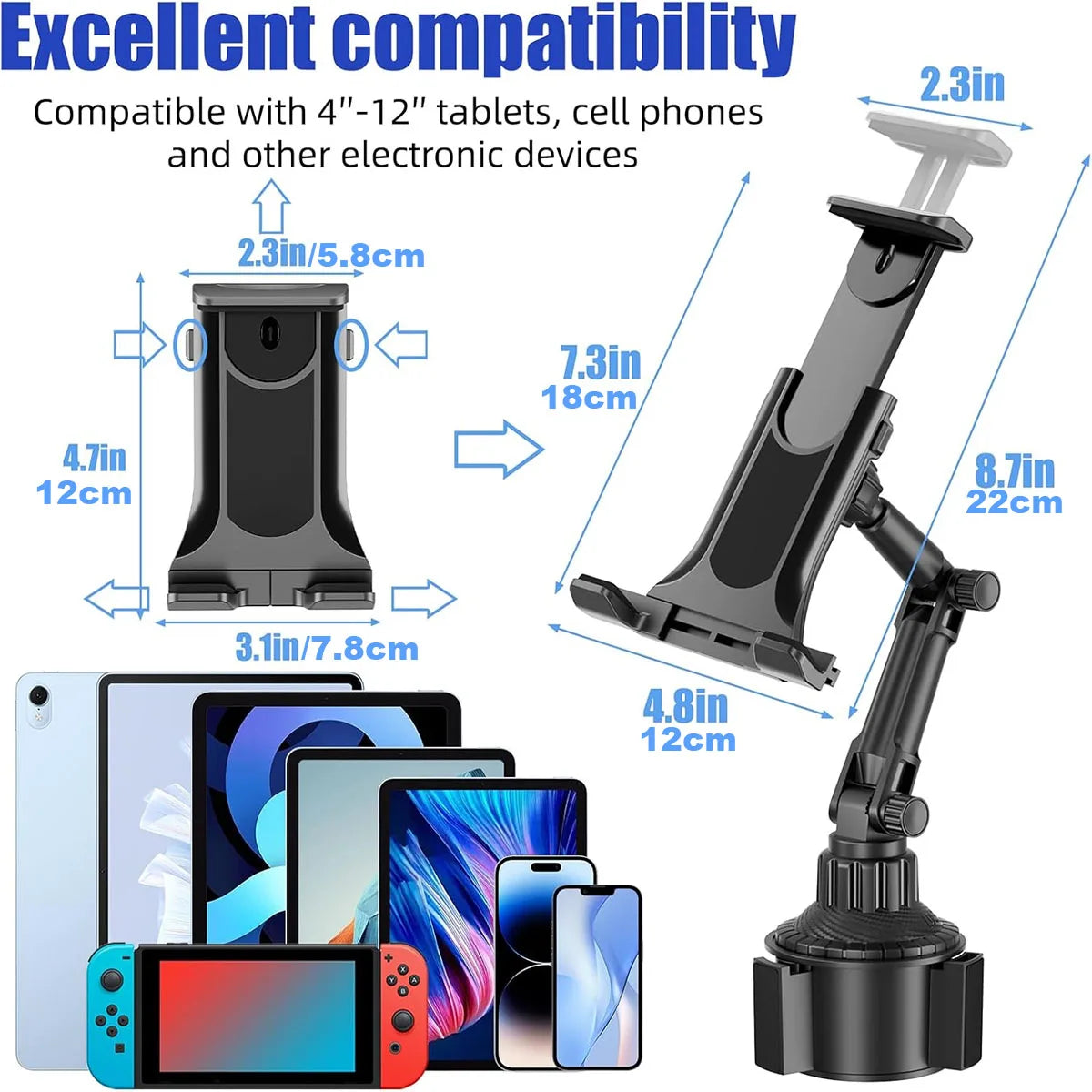 DriveMate Cup Tablet Mount